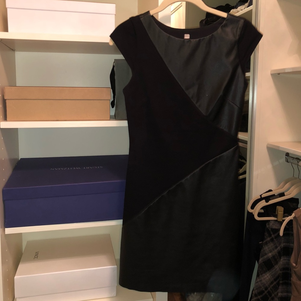 Black Leather Dress